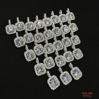 MẶT DÂY CHUYỀN BẠC ĐÁ NHỎ