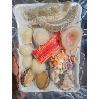 Set soup Bào ngư hải sâm sốt hoàng kim 350g-400g (giao tphcm)