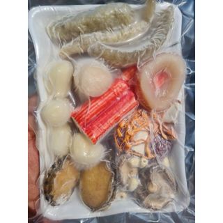 Set soup Bào ngư hải sâm sốt hoàng kim 350g-400g (giao tphcm)