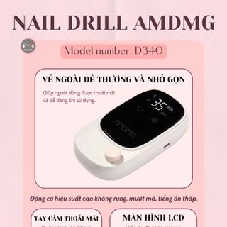 AMDMG D340 – Máy Mài Móng Hiệu Suất Cao, Thiết Kế Đẹp Mắt!