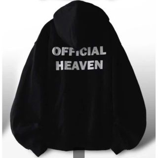 Áo khoác in chữ OFFICIAL HEAVEN nút bấm nón Chất nỉ dày mịn freesize dưới 70kg