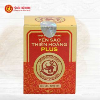 Nước Yến cao cấp Yến sào Thiên Hoàng 18% Plus (Hộp 1 lọ 70ml)