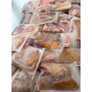Heo Rừng 3 chân long phần ba rọi đùi bịch 1kg (giao tphcm)