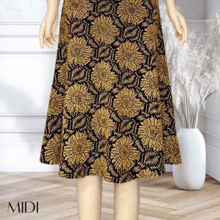Đầm maxi trung niên dự tiệc sang trọng vải kim tuyến nhũ kim sa tặng mẹ co giãn tốt bigsize 80kg M445
