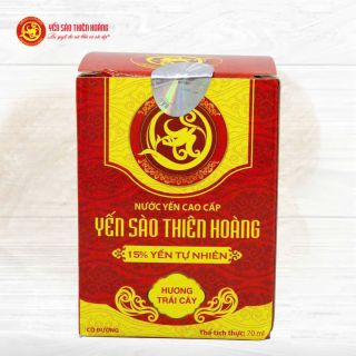 Hộp 1 lọ Yến sào Thiên Hoàng 15% (70ml)