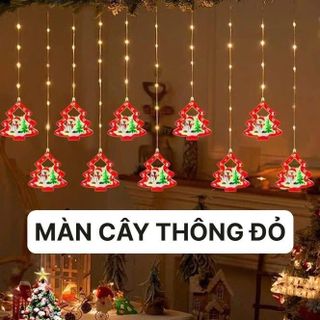 DÂY ĐÈN LED RÈM TRANG TRÍ NOEL giá sỉ