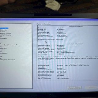 Dell Latiture 7400 i5 8360u /8/256 màn full vỏ các bon máy đẹp