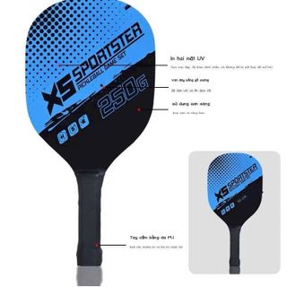 Bộ 2 vợt PICKLEBALL kèm 4 bóng (Thùng 20)