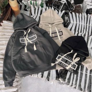 Áo hoodie thêu chữ ENCORE chất Nỉ dày mịn freesize dưới 80kg