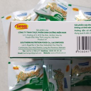 Viên ngậm THẢO DƯỢC Resoni không đường (hộp 46g/10 túi nhỏ)