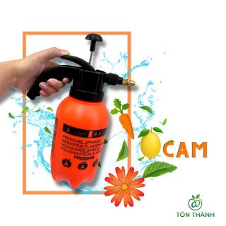 BÌNH XỊT PHUN THUỐC 2 LÍT AAA TƯỚI CÂY PHUN SƯƠNG CẦM TAY MẪU MỚI ( NHỰA CAO CẤP, ĐẦU PHUN BẰNG ĐỒNG )