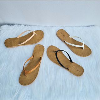 Giày Dép Nữ Quai Mảnh Chống Trượt TPR