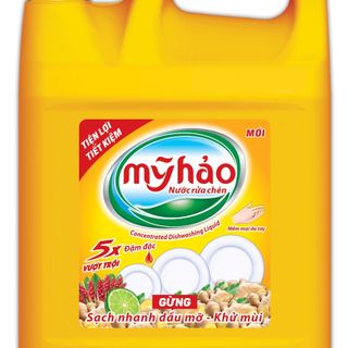 NƯỚC RỬA CHÉN GỪNG / TRÀ XANH 3.0KG ( có vòi tiện lợi )