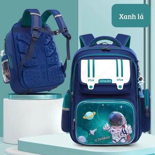 Balo Kuromi và Phi Hành Gia Cho Bé Từ Lớp 1 Đến Lớp 5, Chất Liệu Vải Chống Nước, Đệm Lưng Chống Gù Êm Ái - BL046