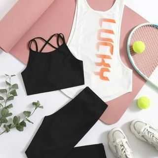 Áo tank nữ LUCKY Size: M L Ri: 22