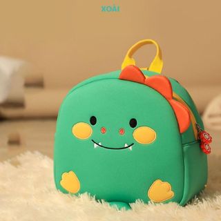 Balo Mầm Non, Balo Trẻ Em Hình Động Vật Dễ Thương Cho Bé Từ 1 Đến 3 Tuổi, Tặng Thẻ Tên - BL042