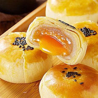 Bánh kim sa trứng chảy Đài Loan ít ngọt XIYU MINNONG
