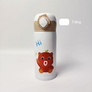 Bình Giữ Nhiệt Nhỏ Gọn, Giá Rẻ Cho Bé Mang Đi Học, Đi Chơi, Inox 304 Giữ Nhiệt Trên 6 Tiếng - BN016