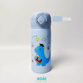 Bình Giữ Nhiệt Nhỏ Gọn, Giá Rẻ Cho Bé Mang Đi Học, Đi Chơi, Inox 304 Giữ Nhiệt Trên 6 Tiếng - BN016