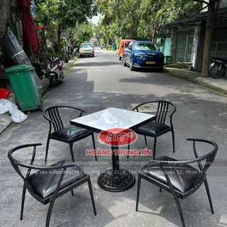 Ghế Wishbone sắt nệm cafe giá rẻ