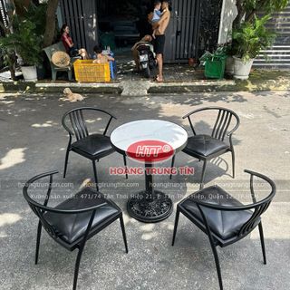 Ghế Wishbone sắt nệm cafe giá rẻ
