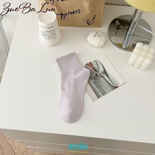 Tất Vớ Cao Cổ Cotton Phong Cách Hàn Quốc Dày Dặn Co Giãn Tốt Màu Sắc Đa Dạng-TA011