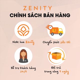 Nước Hoa Zenity Tinh Dầu Hương SANTRO | Chai xit 12ml | Lưu hương 48h