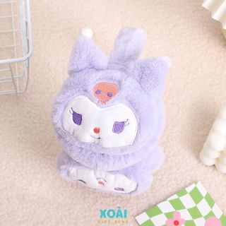 Bịt Tai, Chụp Tai Nhân Vật Hoạt Hình Kuromi Dễ Thương Và Ấm Áp Cho Bé Từ 2 Đến 12 Tuổi Vào Mùa Đông-CT002