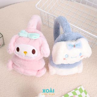 Bịt Tai, Chụp Tai Nhân Vật Hoạt Hình Kuromi Dễ Thương Và Ấm Áp Cho Bé Từ 2 Đến 12 Tuổi Vào Mùa Đông-CT002