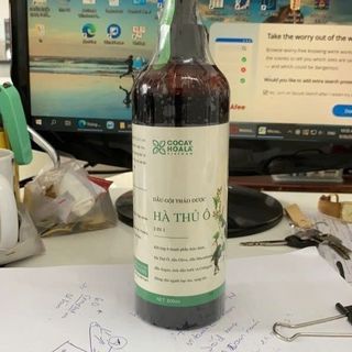 DẦU GỘI THẢO DƯỢC HÀ THU Ô 800 ml