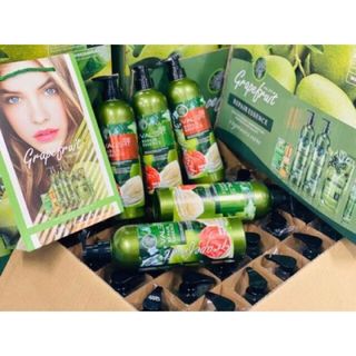 Combo Dầu Gội và Dầu Xả bưởi GRAPEFRUIT tinh dầu vỏ bưởi và tinh dầu hoa bưởi.