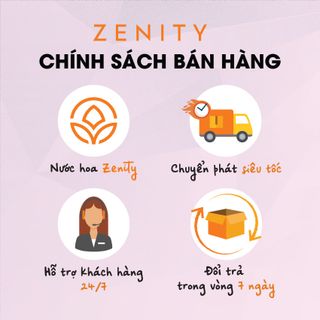 Nước Hoa Zenity Tinh Dầu Hương HADA | Chai xit 12ml | Lưu hương 48h