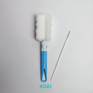 Bộ cọ rửa bình nước và ống hút,  dụng cụ vệ sinh cốc ly siêu sạch tiện dụng - VS02