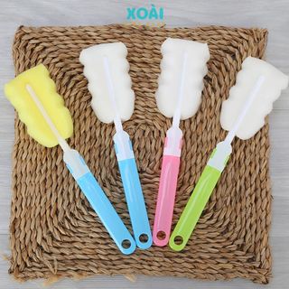 Bộ cọ rửa bình nước và ống hút,  dụng cụ vệ sinh cốc ly siêu sạch tiện dụng - VS02