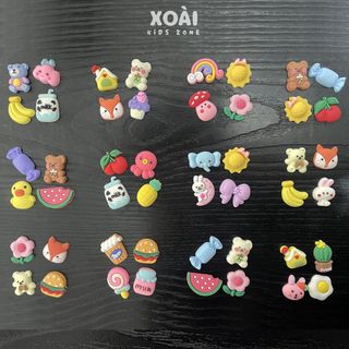 Bộ 4 Sticker 3D Ngẫu Nhiên Họa Tiết Đáng Yêu Cho Bé Trang Trí Bình Nước - ST01