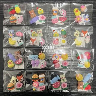 Bộ 4 Sticker 3D Ngẫu Nhiên Họa Tiết Đáng Yêu Cho Bé Trang Trí Bình Nước - ST01