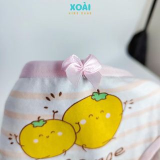 Set 4 Quần Chip Tam Giác/ Quần Lót Cho Bé Gái Chất Cotton Mềm Mại Họa Tiết Xinh Xắn Dễ Thương - QC003