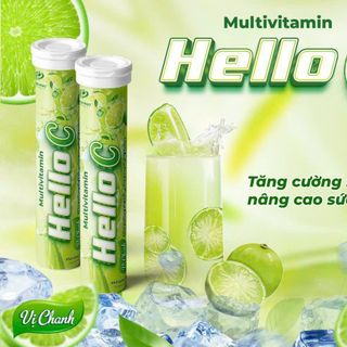 Sủi Vitamin Multivitamin C Hello (20 viên/tuýp) - Y Tế Thành Phát