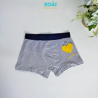 Set 4 Quần Chip Đùi/ Quần Lót Cho Bé Nam Chất Cotton Co Giãn Mềm Mại  Đủ Size Từ 10kg Đến 40kg - QC002