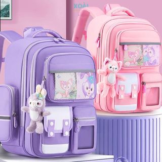 Balo Chống Gù Cho Bé Trai Gái Cao Cấp Từ Lớp 1 Đến Lớp 7 Nhiều Ngăn Rộng Rãi Thoải Mái - BL043