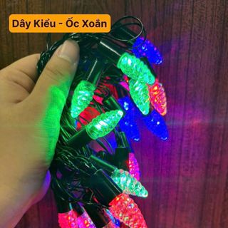 DÂY ĐÈN CHỚP TRANG TRÍ DÀI 5M 28 BÓNG