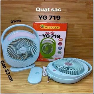 QUẠT SẠC TÍCH ĐIỆN JOYKALY YG 719
