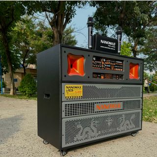 Loa Kéo Bình & Điện Nanomax Pro-805R Bass Đôi 40cm 1600w