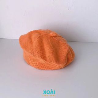 Mũ Nồi Beret Cho Bé Từ 0-2 Tuổi Phong Cách Hàn Quốc Chất Liệu Len Dệt Kim Dày Dặn Ấm Áp - ML005