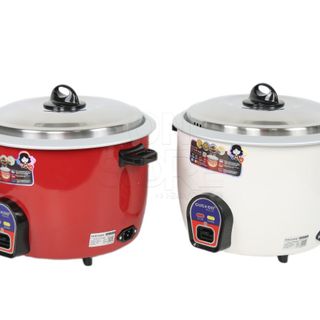 Nồi Cơm Điện GUGKDD GK-1000 - Dung Tích 3L, Nắp Rời, Lòng Nồi Chống Dính Cao Cấp - Đỏ, Trắng