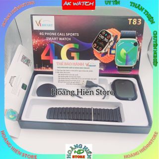 Đồng hồ thông minh T83, Lắp sim 4G, có camera