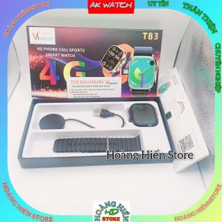 Đồng hồ thông minh T83, Lắp sim 4G, có camera