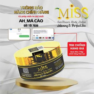 Kem body miss chính hãng