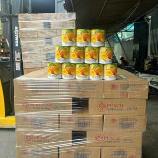 Đào hộp MV Hạ Long 820g. Date 2027