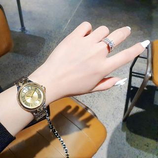 ĐỒNG HỒ NỮ THỜI TRANG M KORS MẶT TRÒN SỐ LA MÃ 1